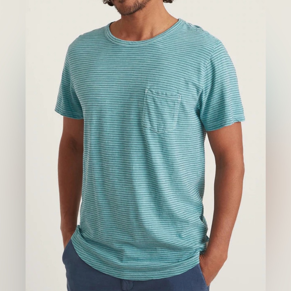 MARINE LAYER MEN'S
SADDLE HEM POCKET TEE